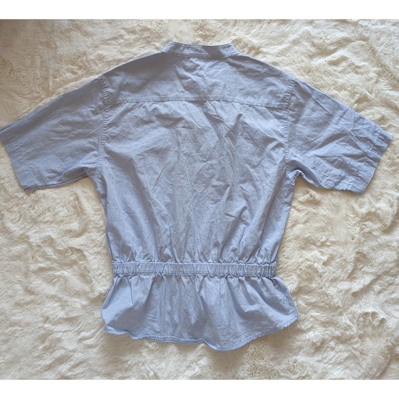 NWOT Athleta Derek Liam IOC Short Sleeve Button Down Shirt Small - Picture 6 of 12